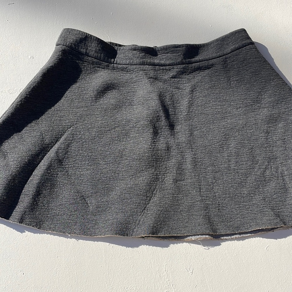 Banana Republic Grey scuba skirt 14